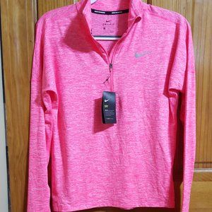 Nike dry fit half zip long sleeve